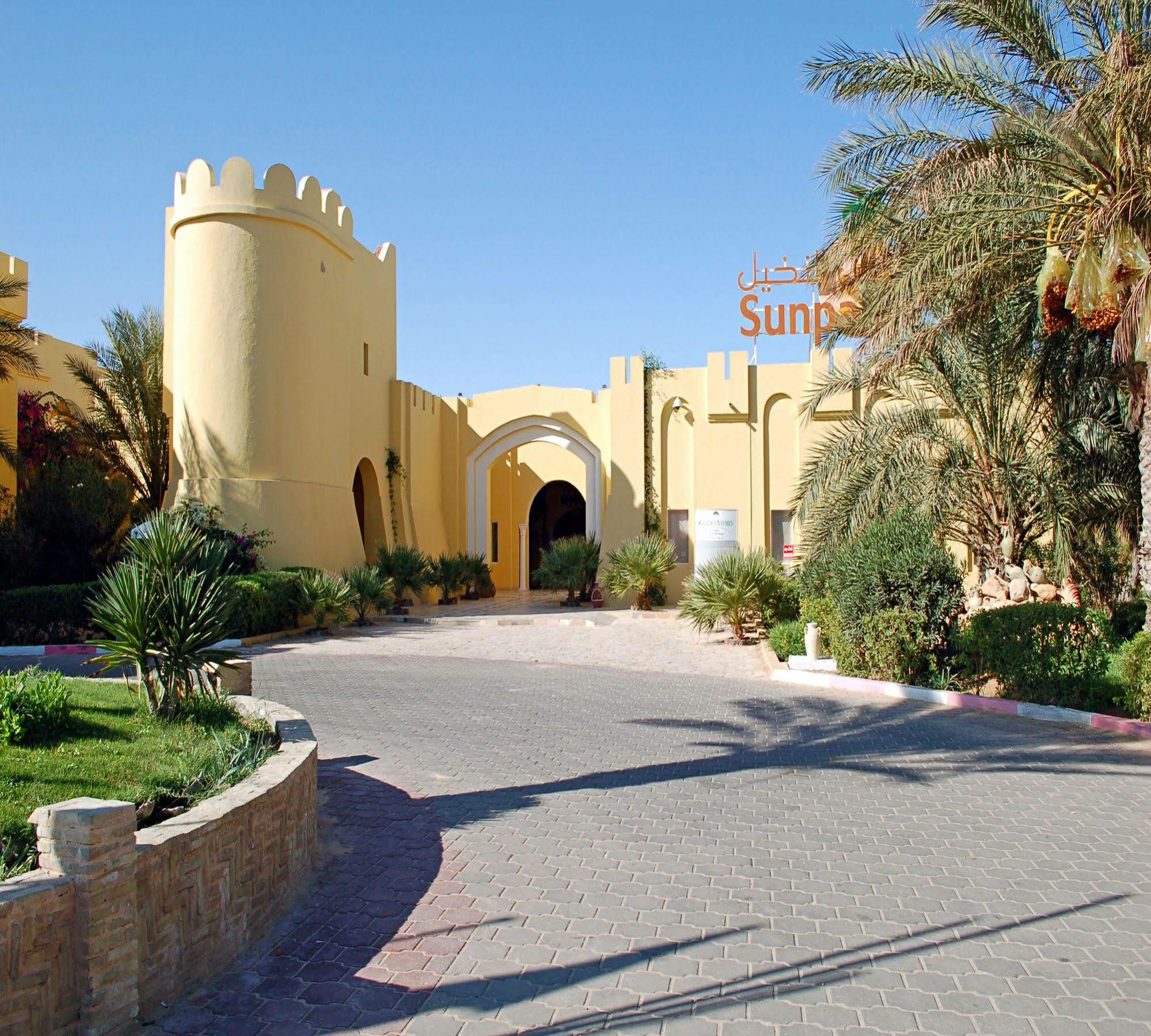 Hotel Sun Palm Douz Exterior foto